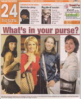 24 hours What's in your purse